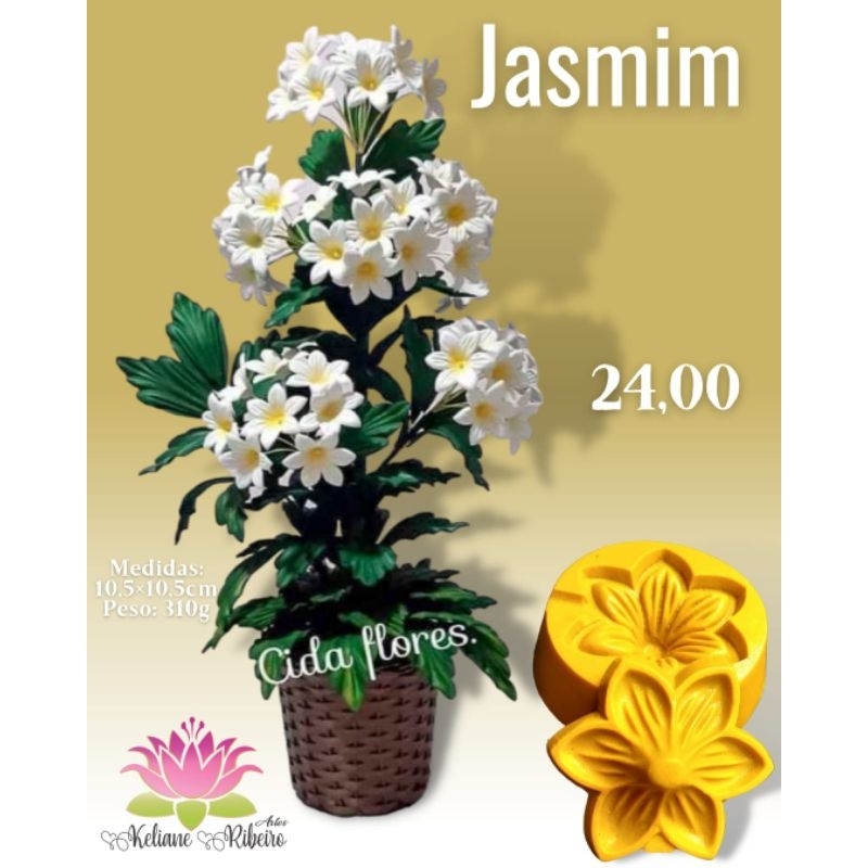 FRISADOR EM RESINA JASMIM