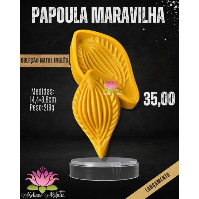 FRISADOR EM RESINA PAPOULA MARAVILHA