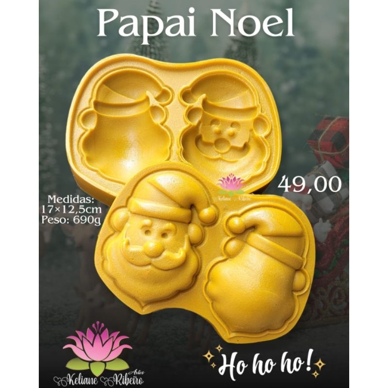 FRISADOR EM RESINA PAPAI NOEL
