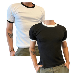 Camiseta Curta Básica, Blusa tipo Boxy Justa Texturizada em Oferta na Shopee