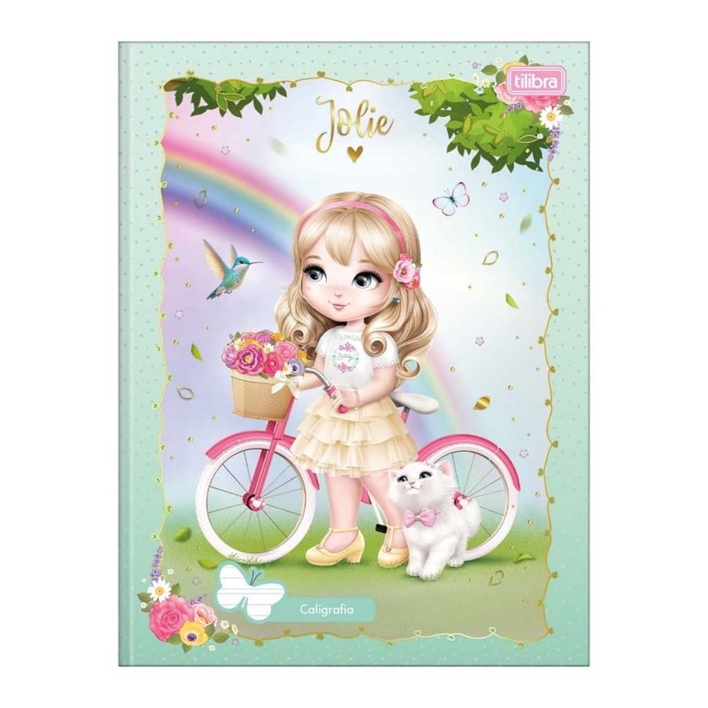 Caderno Brochura Caligrafia Jolie 40fls Tilibra