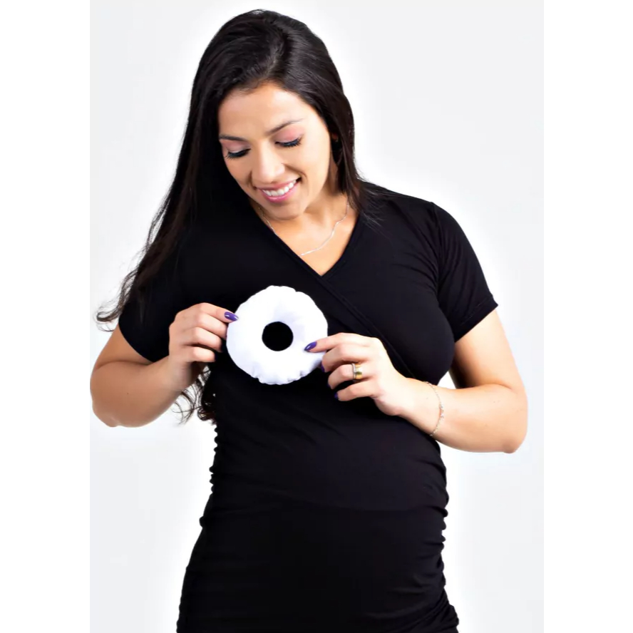 Kit Com 2 Pares Protetores para Seios Rosquinhas Amamentação