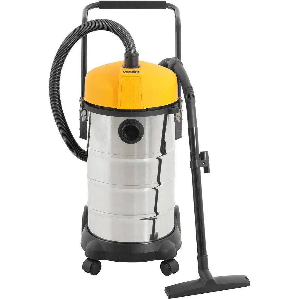 Aspirador de Pó e Líquidos 40L Profissional Vonder Inox 1200W Filtro HEPA 127V — imagem 2 de 2