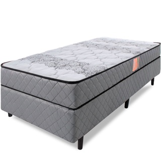 Cama Box Colchão Solteiro Ortopédico Firme Espuma D33 Antialérgico Certificado BF Colchões em Oferta na Shopee