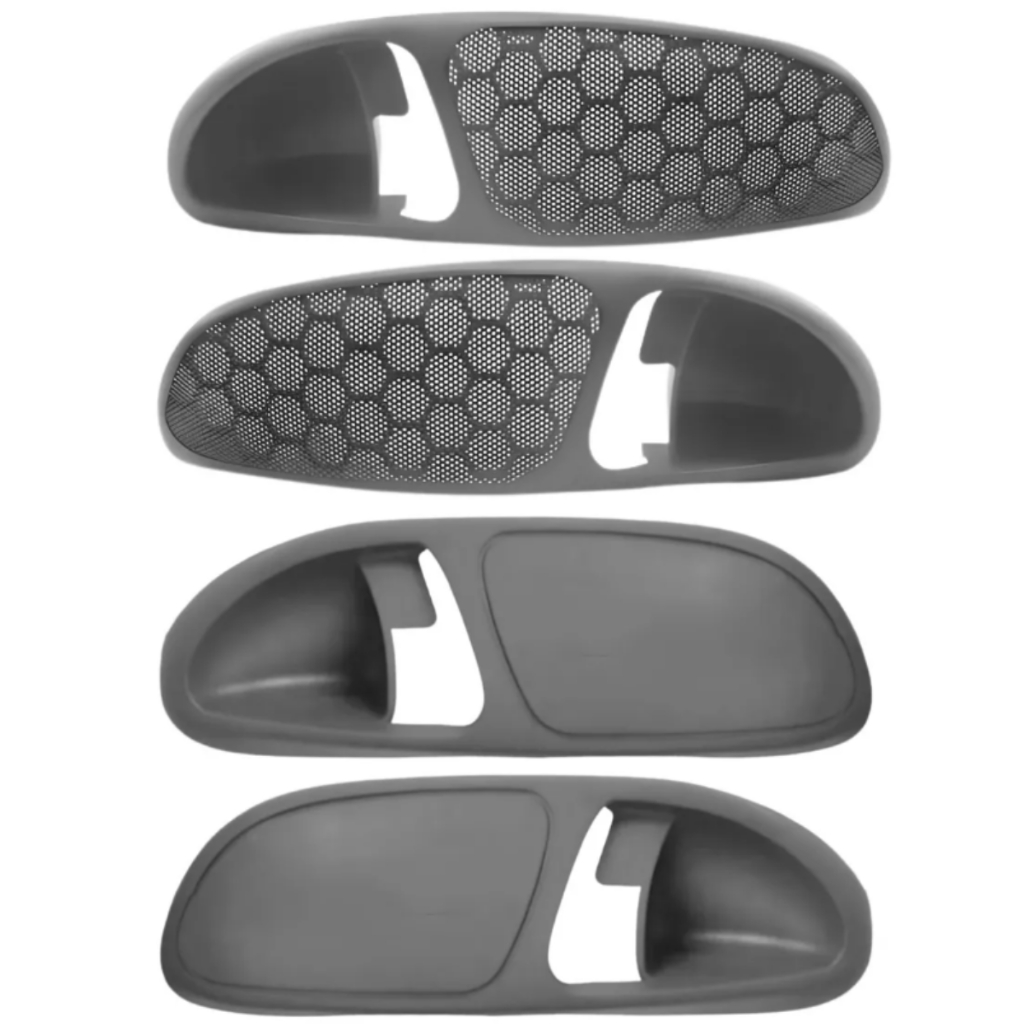 Jogo 4 Moldura Acabamento Puxador Maçaneta Interna Gol Parati G3 1999 2000 2001 2002 2003 2004 2005 em Oferta na Shopee