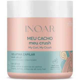 GELATINA CAPILAR MEU CACHO MEU CRUSH INOAR 500G.
