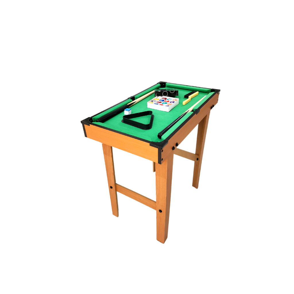 Mesa De Bilhar Grande Em Pé Sinuca Com Pernas De Madeira