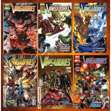 Hq Coleção Os Vingadores - Panini Comics