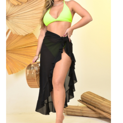 Saida De Praia Feminina Canga De Amarrar Pareô varias cores envio imediato