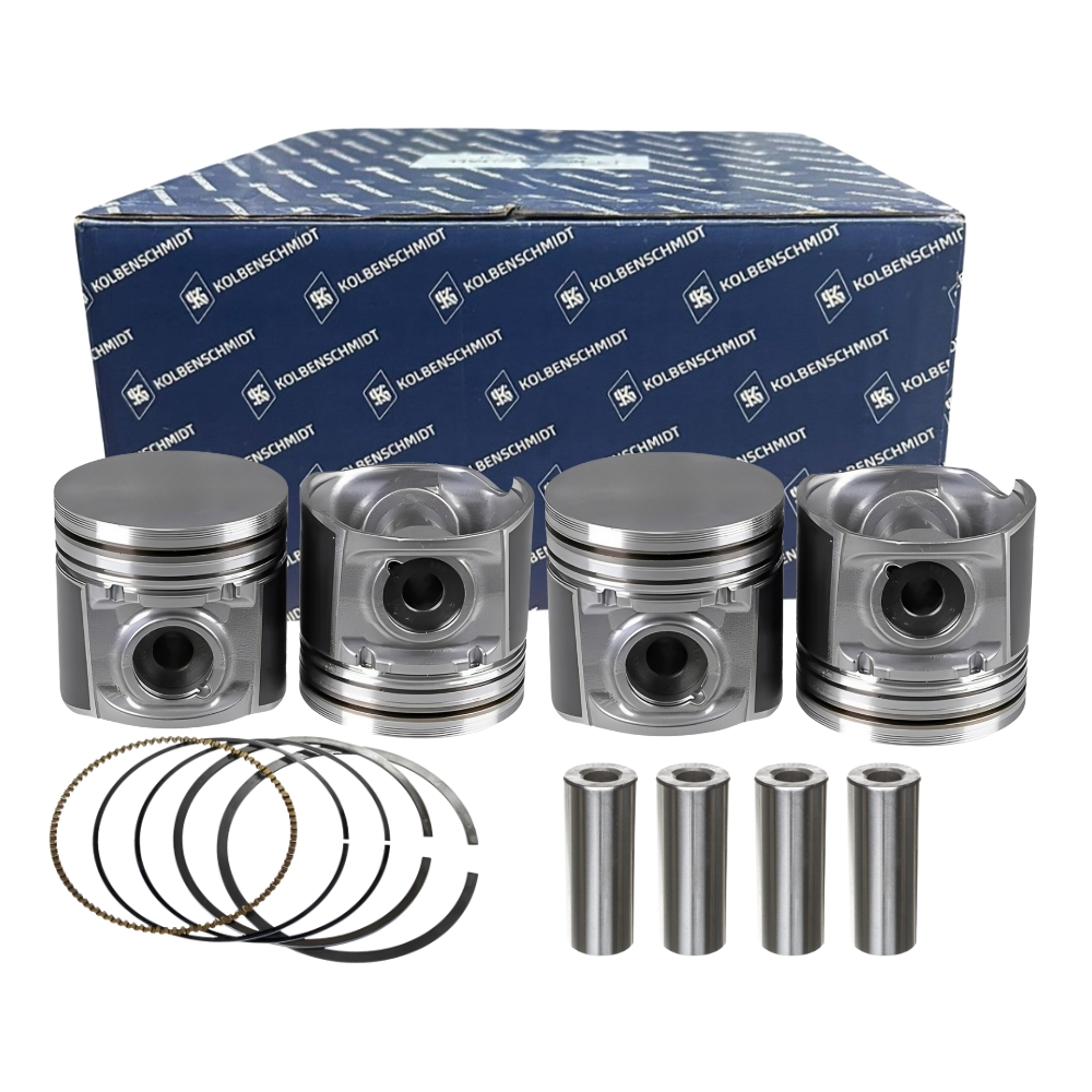Pistão E Anel Gol G3 G4 Fox G1 1.0 8v Ea111 2001-2005 1,00mm