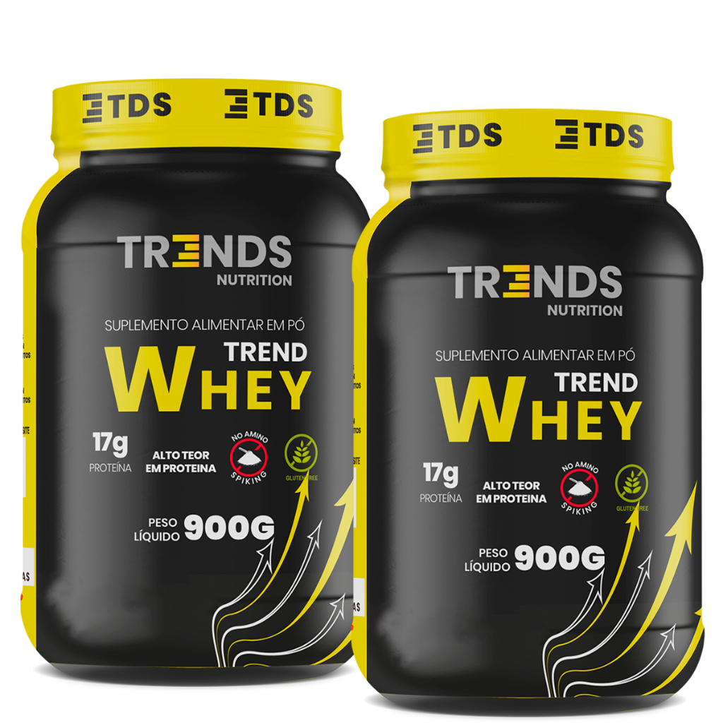 Combo 2x Whey Protein Concentrado Pote 900g