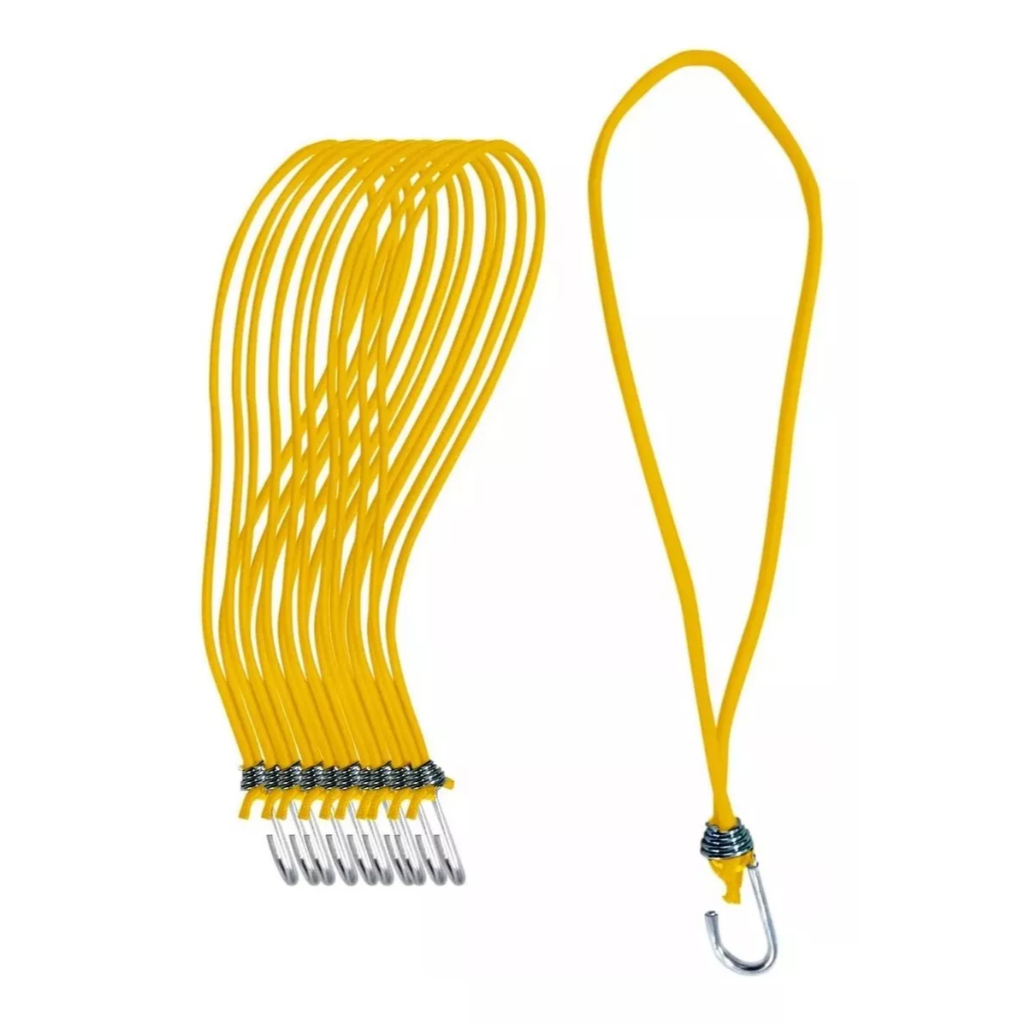 Extensor Elástico Corda Fixador Lona Caminhão 35cm 5mm