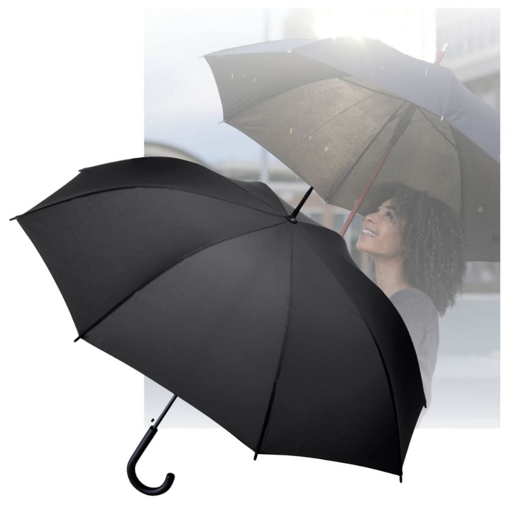 Guarda Chuva Portaria Grande Automático Resistente Adulto em Oferta na Shopee