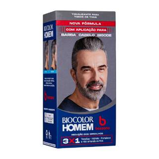 Tonalizante Biocolor Homem Redução Dos Grisalhos em Oferta na Shopee