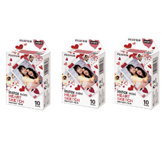 Filme Instantaneo Fujifilm Instax Mini Coração 30 Fotos em Oferta na Shopee