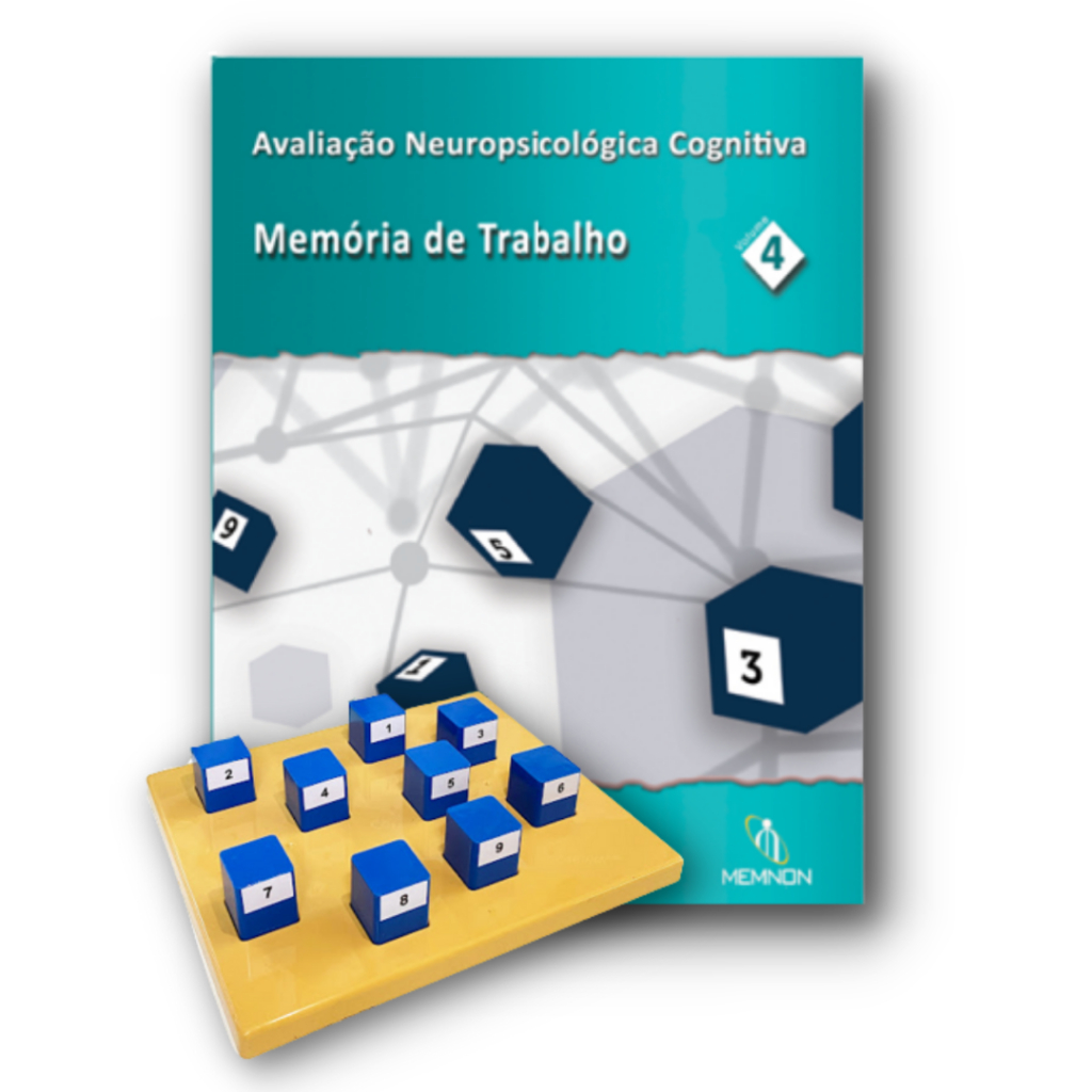 Livro Avaliação Neuropsicológica Cognitiva 4 - Memória de Trabalho + Cubos Corsi