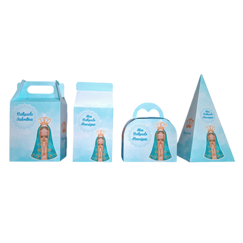 Lembrancinhas Nossa Sra. Aparecida Personalizadas Aniversário, batizado, Crisma 1ª Comunhão