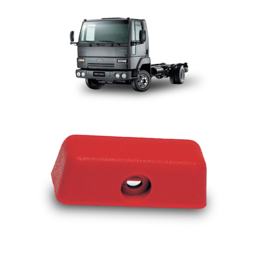 Trava Interna Botão Vermelho Porta Ford Cargo Até 2011 em Oferta na Shopee