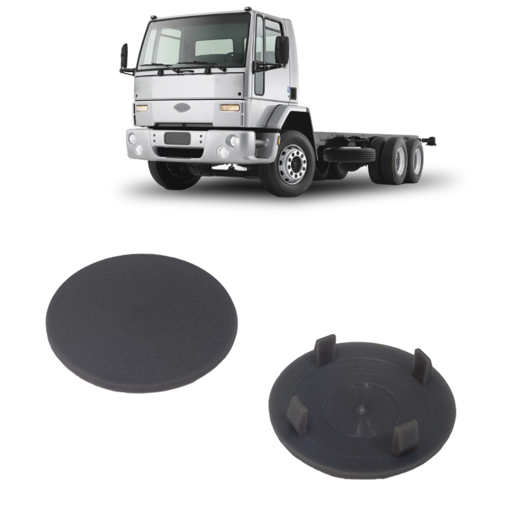 Tapa Furo Tampa Cega Buraco Dobradiça Porta Ford Cargo