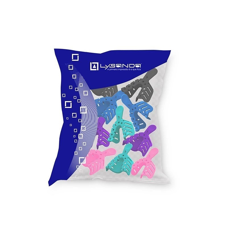 Kit Moldeira Total Perfurada Para Moldagem Lysanda C/ 5 Tamanhos: 3 4 5 6 7