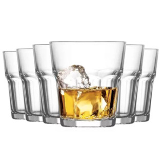 Jogo De Copos Luxor De Vidro Grosso Suco Água Drink Cerveja 290ml em Oferta na Shopee
