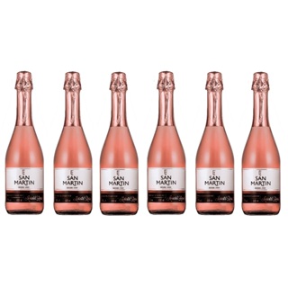 Espumante Brasileiro San Martin 660 ml kit com 06 unidades em Oferta na Shopee