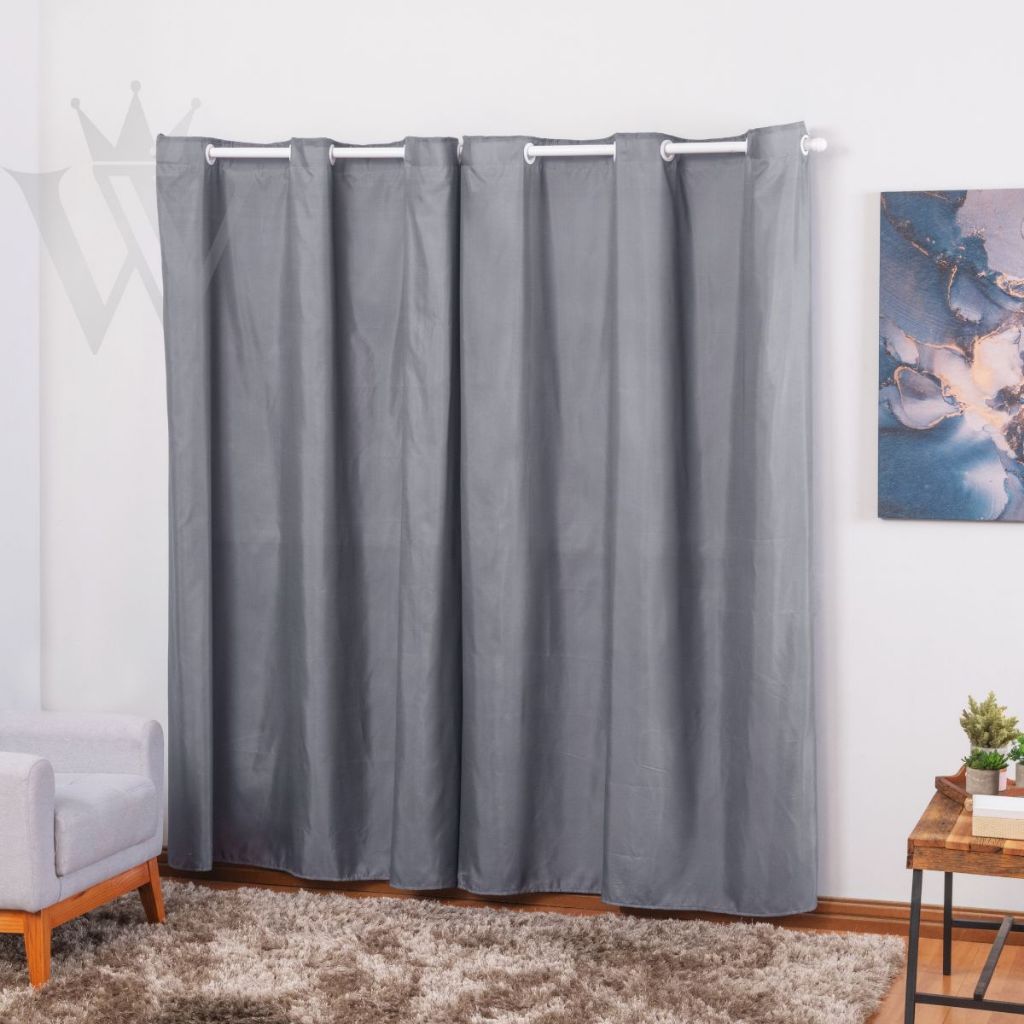 Cortina Para Sala E Quarto 2,30 X 1,80 Metros P/Varão Simples OFERTA DO DIA!