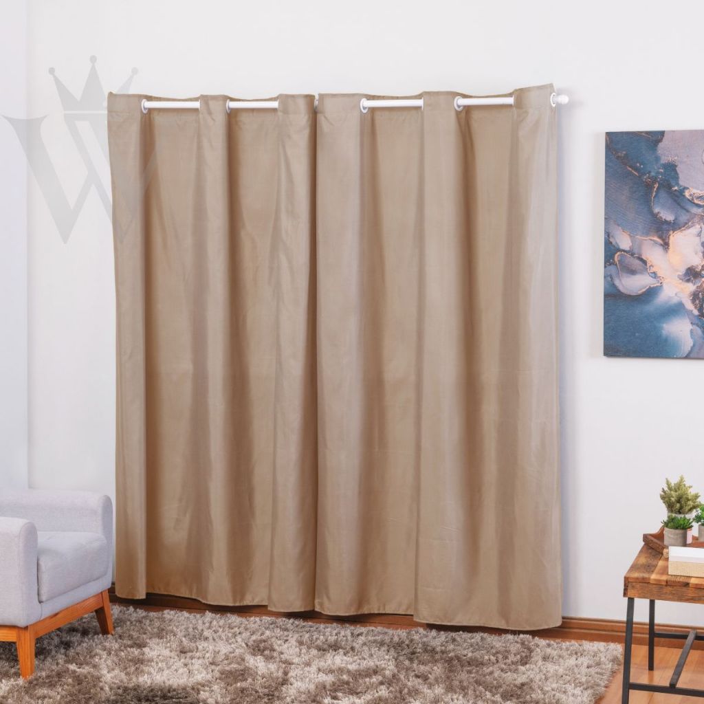 Cortina Para Sala E Quarto 2,30 X 1,80 Metros Com Bainha/OFERTA DO DIA!