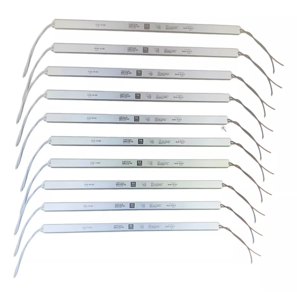 Fonte Chaveada Slim Driver Para Perfil Fita Led 24v