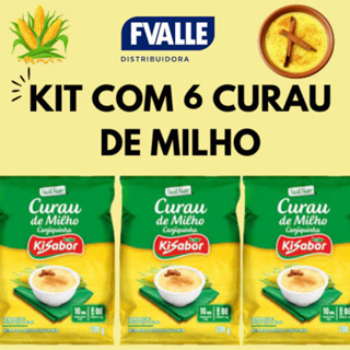 KIT COM 6 MISTURA PARA CURAU DE MILHO 200G em Oferta na Shopee