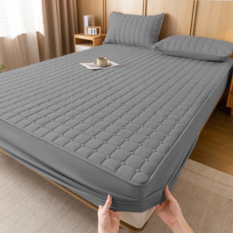 Protetor de Colchão Impermeável Matelado Varias Cores Para Cama Box Solteiro, Casal, Queen, King