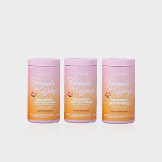 Kit 03 Potes Colágenos Fórmula Da Beleza Sabor Tangerina em Oferta na Shopee