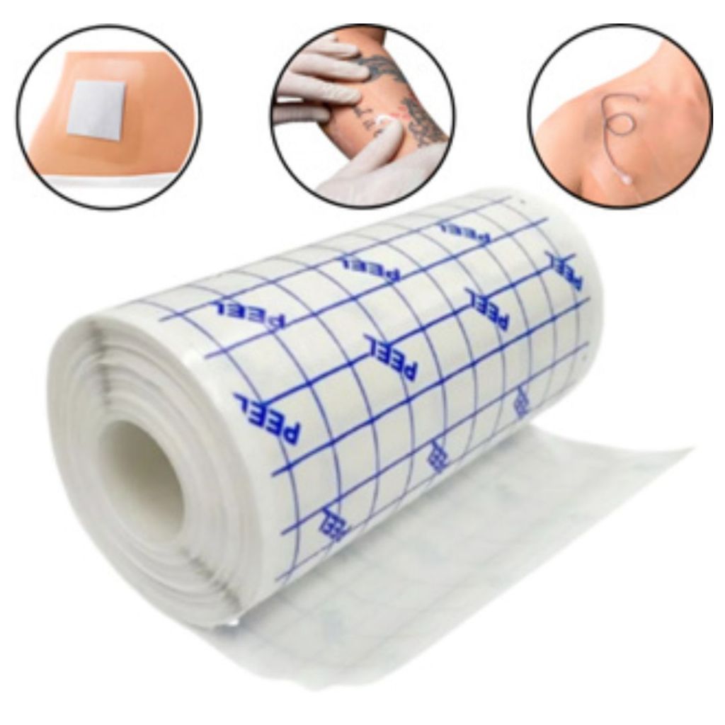 Curativo Filme Transparente 15cm x 1m - Missner - Filme Adesivo Curativo Película A Prova D'água