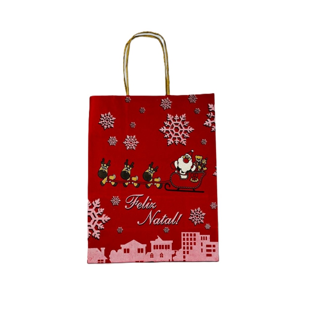 *Sacola LC Kraft Natural - Treno c/10un