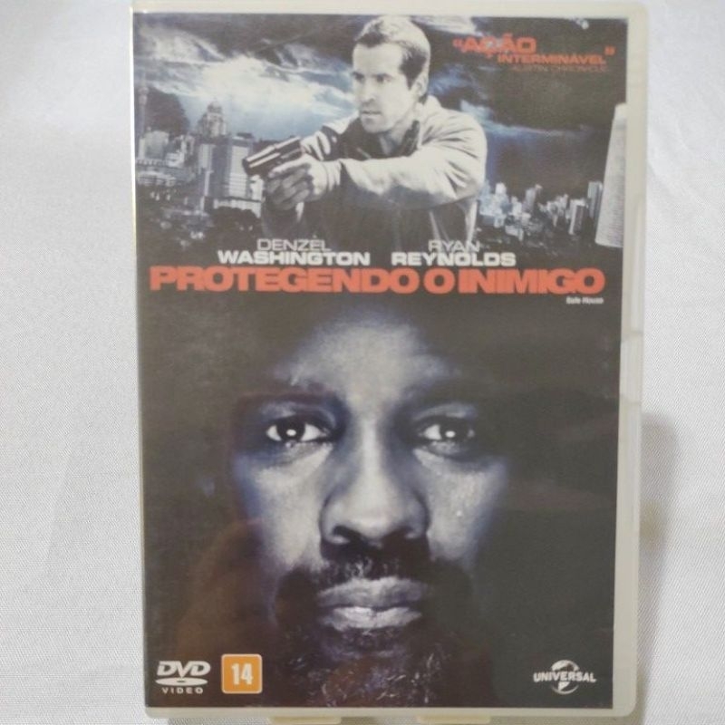 DVD PROTEGENDO O INIMIGO USADO DUBLADO ORIGINAL 32