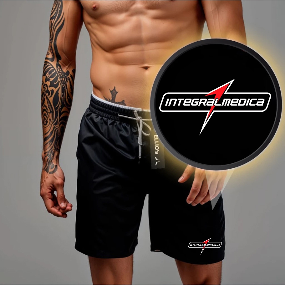 Bermuda Short Mauricinho Antiodor Esportiva - IntegralMedica - Academia,corrida , treino, crossfit, esportivo