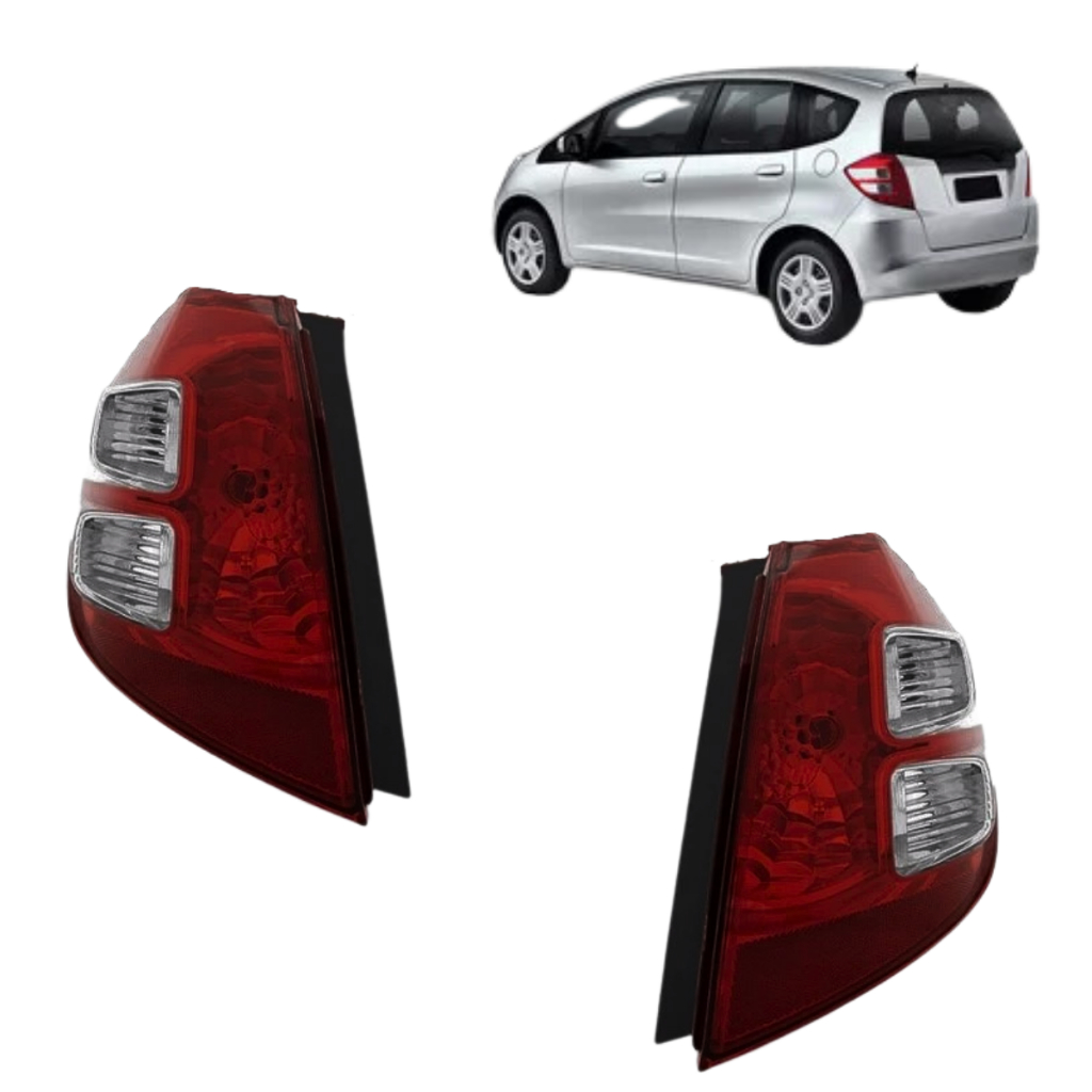 Par Lanterna Traseira Honda New Fit 2009 2010 2011 2012 2013 2014 Bicolor