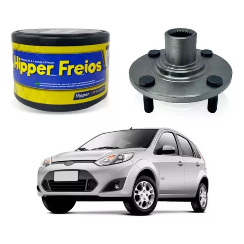 Cubo De Roda Ford Fiesta Sedan 1.0 1.6 8v 2002 A 2016