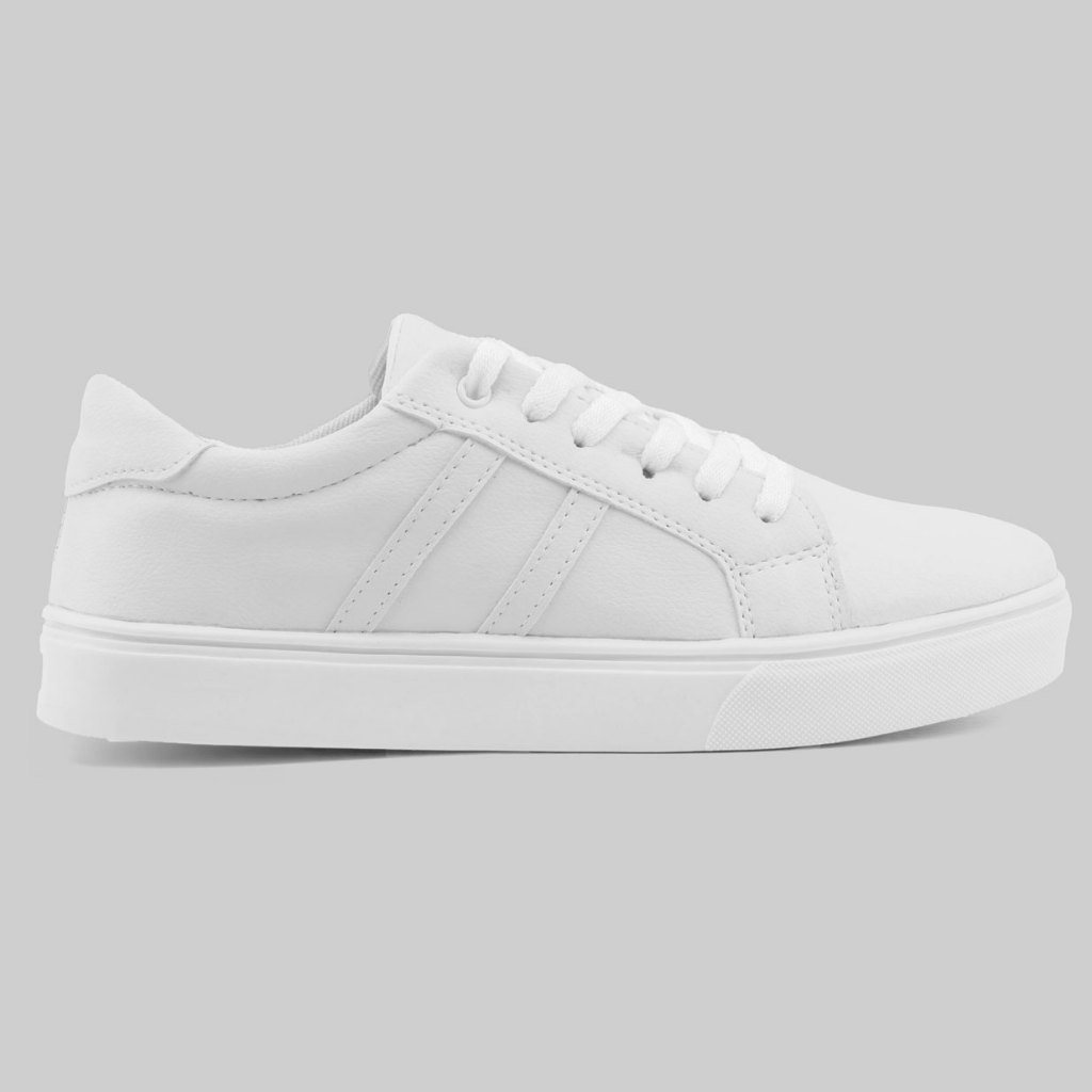 Tênis Branco Casual Moderno Unissex Tênis Masculino Tenis Feminino Passeio Academia