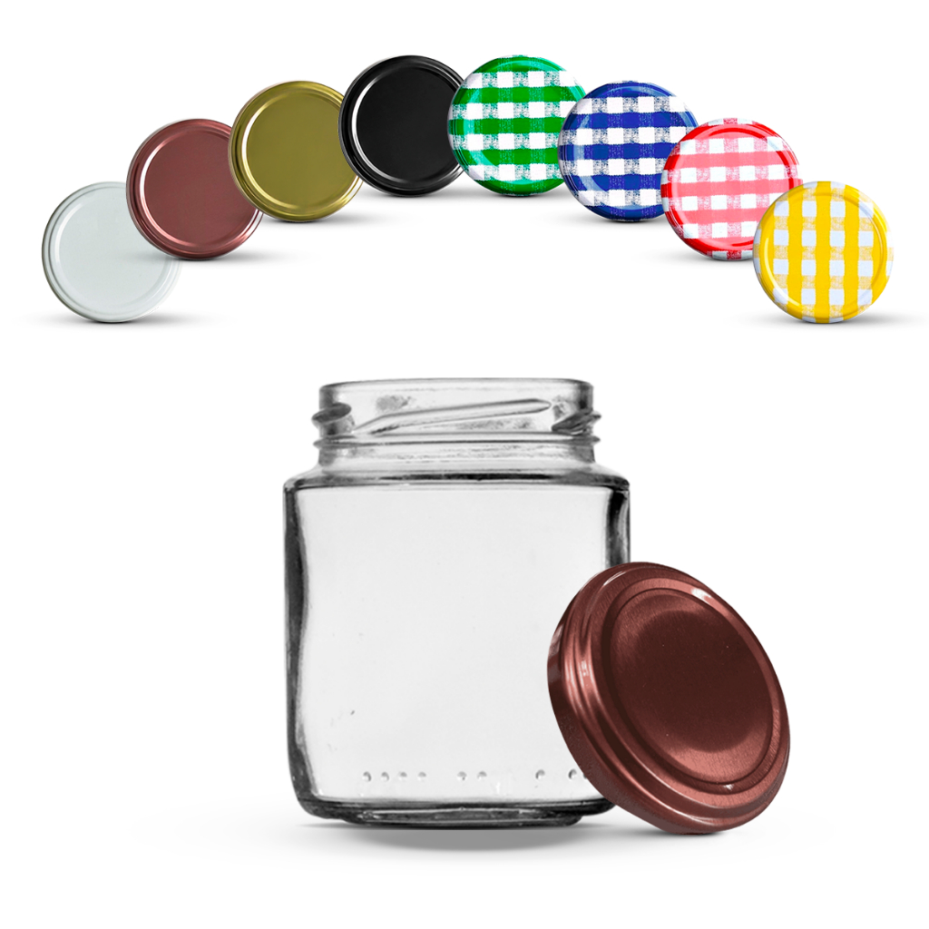 24 Potes De Vidro Belém 240ml + Tampas Metálicas + Lacres em Oferta na Shopee