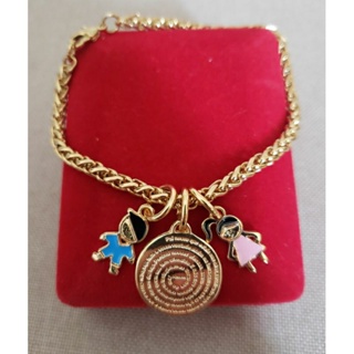 Pulseira Moeda Antiga Filhos Pai Nosso. em Oferta na Shopee