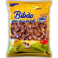 Chup Doce De Leite Bibão 30g C/40 Unidades 1,2kg - Biba
