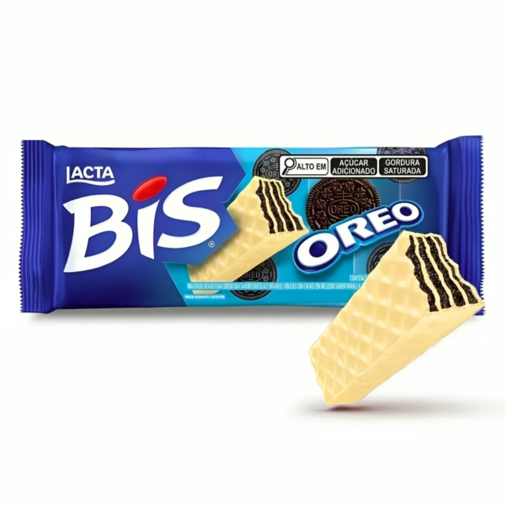 Chocolate Wafer Bis Oreo C/16 Unidades lacta