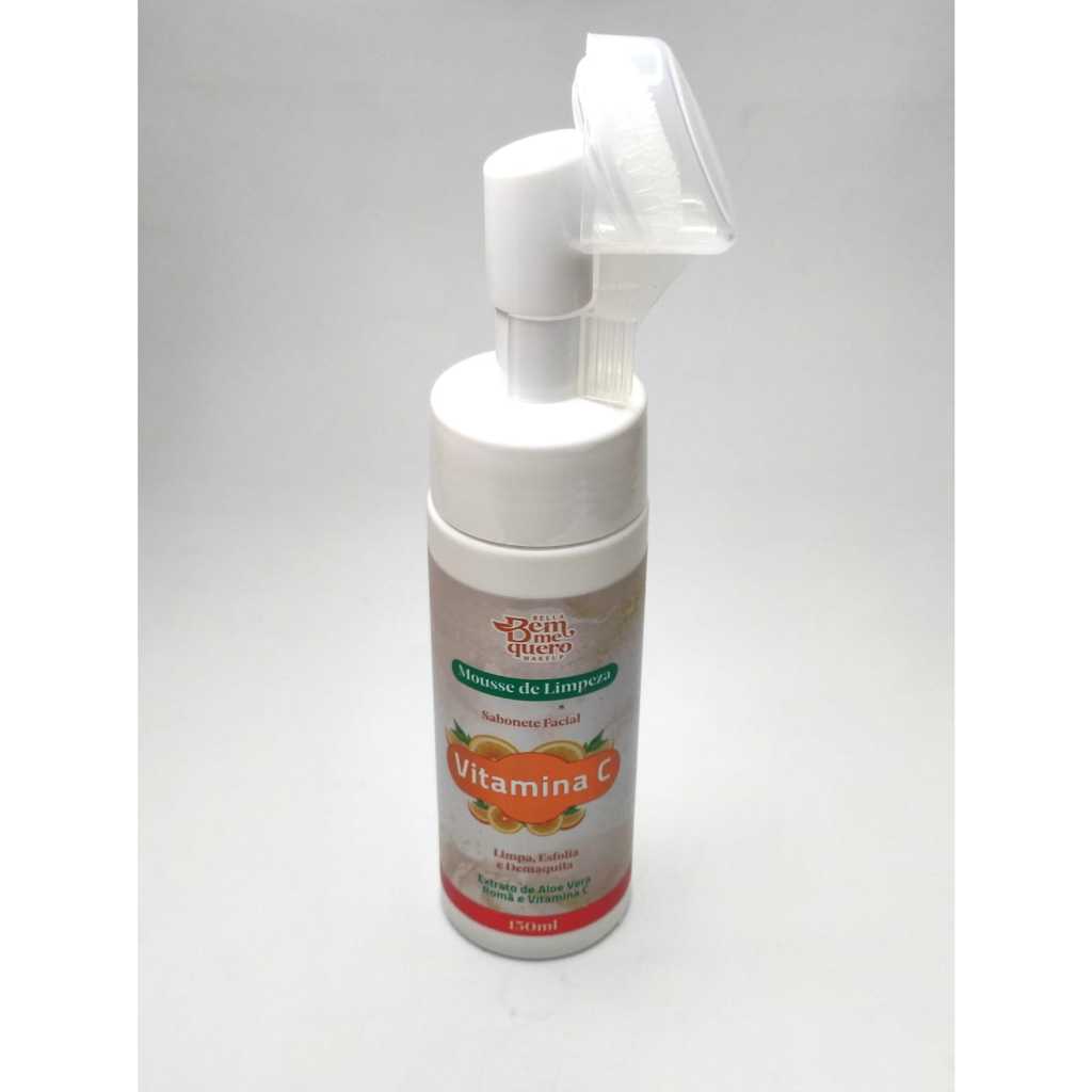 Mousse de Limpeza Facial Vitamina C - Bella Bem me Quero em Oferta na Shopee