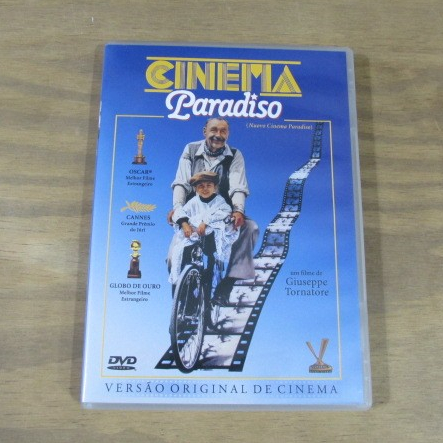 DVD- CINEMA PARADISO ** UM FILME DE GIUSEPPE TORNATORE**