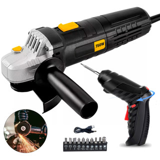 Kit Parafusadeira A Bateria 4.5v + Esmerilhadeira 4.1/2 127v em Oferta na Shopee