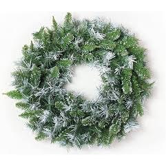 Guirlanda De Natal Verde 60cm Aramado Para Porta Canadense WINCY