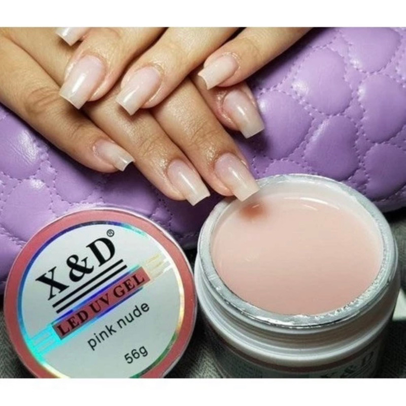 Kit 3 Gel X&D 56g Alongamento Unhas Nail Unha Nail Acrigel Fibra