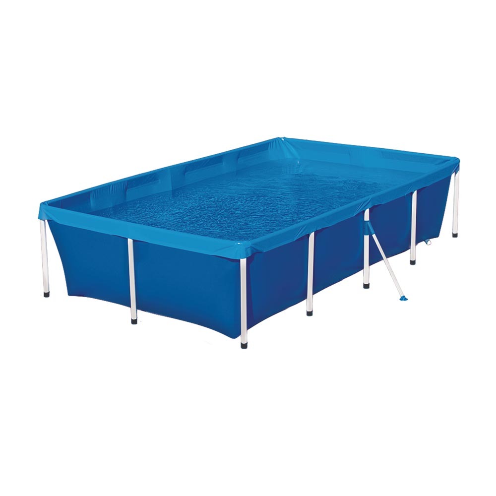 Piscina Retangular 3000 Litros -  Tamanho 277x255x58cm Infantil Verão Mor em Oferta na Shopee