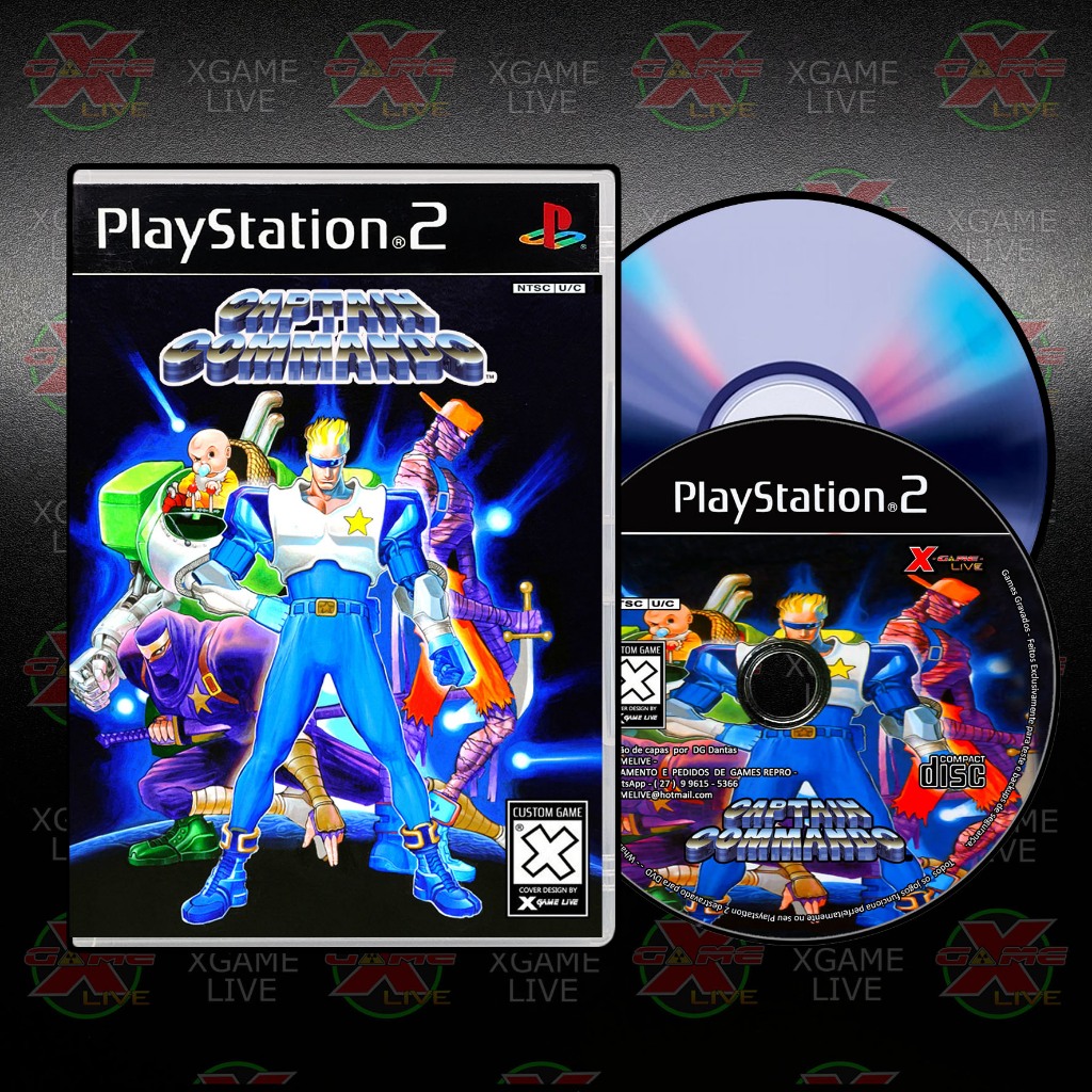 Captain Commando - Repro Ps2 / Play 2 By XGAMELIVE